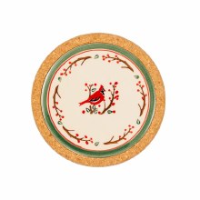 Nicholas Mosse Round Trivet Berry Bird