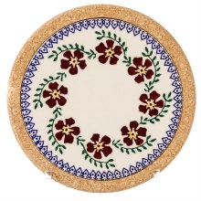 Nicholas Mosse Pottery Round Trivet Old Rose