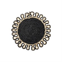 Denby Natural & Black Placemats Set of 2