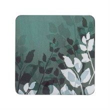 Denby Set of 6 Green Foliage Coasters