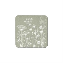 Denby Wild Flower Sage Coasters Set of 6