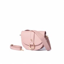 Galway Crystal Saddle Bag Pink