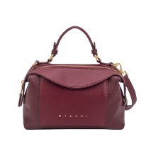 Gionni Handbags Saffron Medium Duffle Bag Dark Red