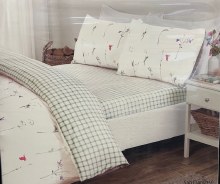 San Francisco White King Size Duvet Set