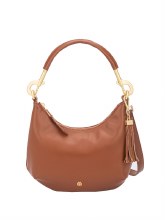 GIONNI HANDBAG SAPPHIRE SHOULDER BAG TAN