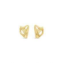 Seala Harp Earring Gold
