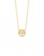 Seala Tree of Life Pendant/Chain Gold