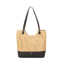 Gionni Handbags SERPENTINE TOTE BAG BLACK