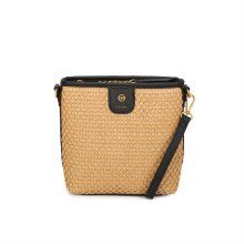 Gionni Handbags SERPENTINE XBODY BAG BLACK