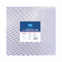 12" Cake Card Set of 3 Square