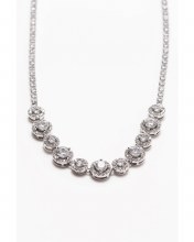 Newgrange Living Silver Diamond Cluster Pendant