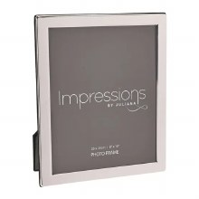 Silver Frame 8x10" Flat Edge