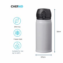 Small Flask Flip Lid 350ml