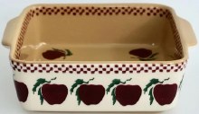 Nicholas Mosse Small Oven Square Dish Apple