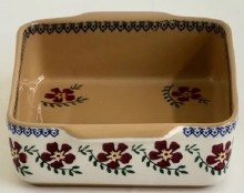 Nicholas Mosse Small Oven Square Dish Old Rose