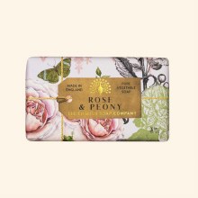 The English Soap Company Soap Rose & Peony 190g