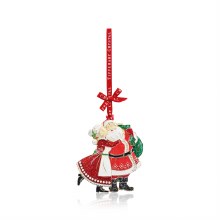 Tipperary Crystal  Sparkle Mr & Mrs Clause Decoration
