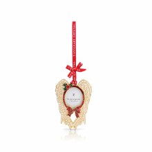 Tipperary Crystal Sparkle Pearl Angel Wings Photo Decoration