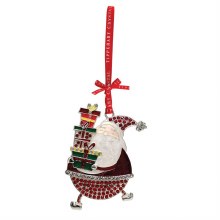 Tipperary Crystal Sparkle Santa Holding Gifts