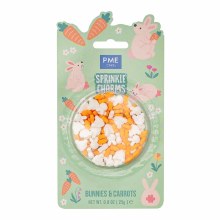 Sprinkle Charms Bunnies & Carrots 25g