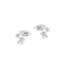 Tipperary Crystal Star Constellati Earrings Silver