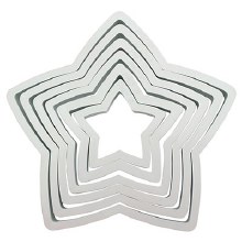 Star Cutters Set of 6