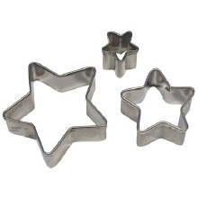 Star Set Of 3 Cutters