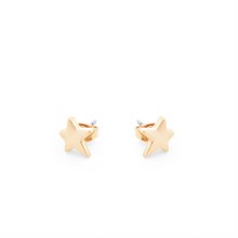 Tipperary Crystal Star Stud Earrings Gold