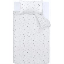 Stars Grey Single Duvet