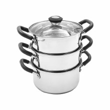 Blackmoor Steamer 20cm 3 Tier Stainless Steel
