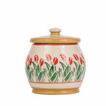 Nicholas Mosse Storage Jar Small Red Blooms
