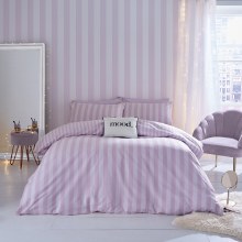 Stripe Tease Lilac Single Duvet
