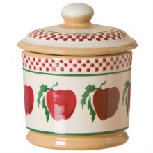 Nicholas Mosse Pottery Sugar Bowl with Lid Apple
