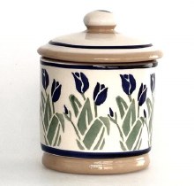 Nicholas Mosse Sugar Bowl with Lid Blue Bloom