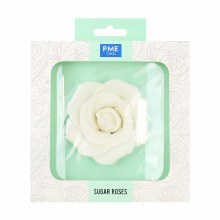 Sugar Rose 90mm White Single