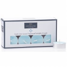 Newgrange Living T-Lights Scented Fresh Linen 24 pack