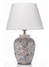 Grange Living Table Lamp Blue Floral CS3