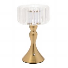 Table Lamp Bronze USB Touch