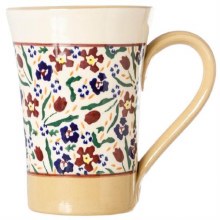 Nicholas Mosse Pottery Tall Mug Wildflower Meadow