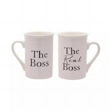The Boss & The Real Boss Mugs