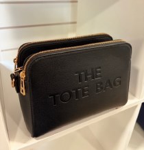 Tote Handbag Crossbody Black