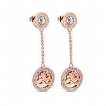 Newbridge Silverware TI:Amo RG Earrings With Stones