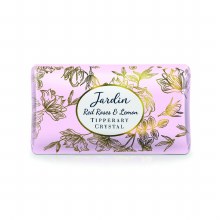 Tipperary Crystal Jardin Bar of Soap - Red Roses