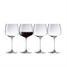 Galway Crystal Tivoli Red Wine Set of 4