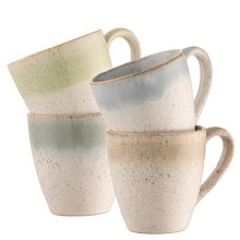 Belleek Tivoli Set Of 4 Mugs