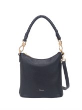 GIONNI HANDBAG TOPAZ CROSSBODY BAG BLACK