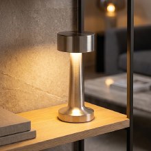 Touch Lamp LED Silver