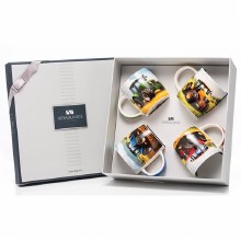 Newgrange Living Tractor Bone China Mugs Set of 4