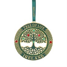 Tipperary Crystal Trinity Tree Of Life Decoration