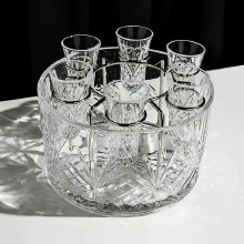 Killarney Crystal Trinity Vodka Set